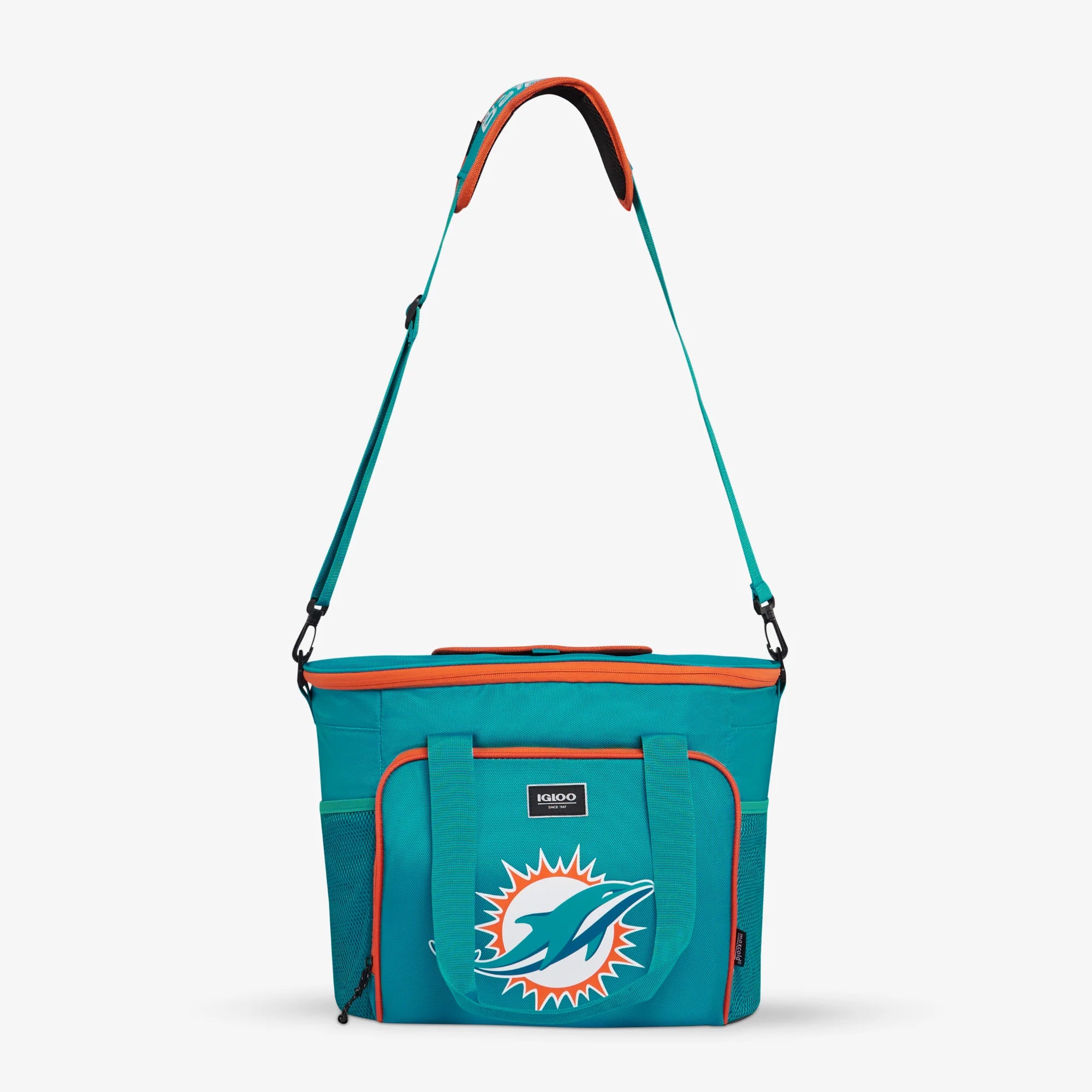 lgloo Outdoor ColdMax Miami Dolphins Tailgate Tote - Image 6