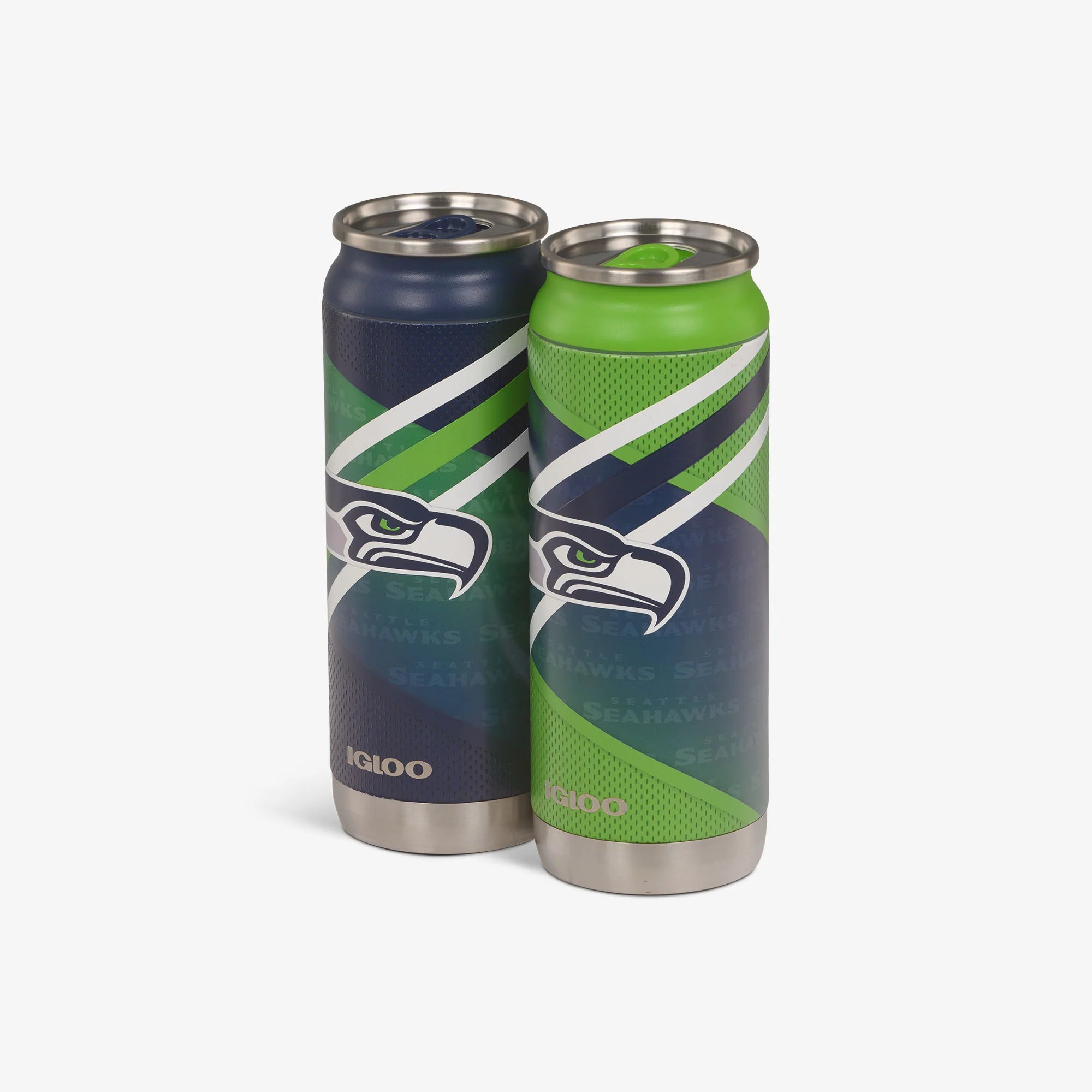lgloo Outdoor ColdMax Seattle Seahawks Home & Away 16 Oz Can 2-Pack - Image 2