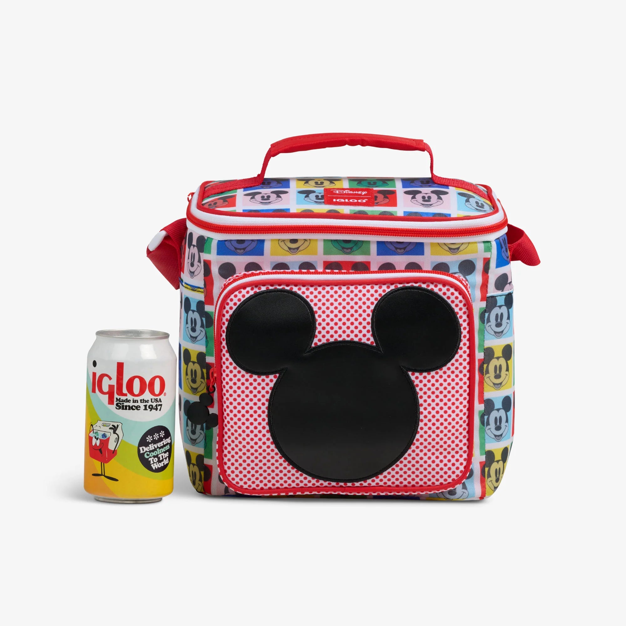 lgloo Outdoor ColdMax Disney Mickey Mouse Pop Art Square Lunch Cooler Bag - Image 7
