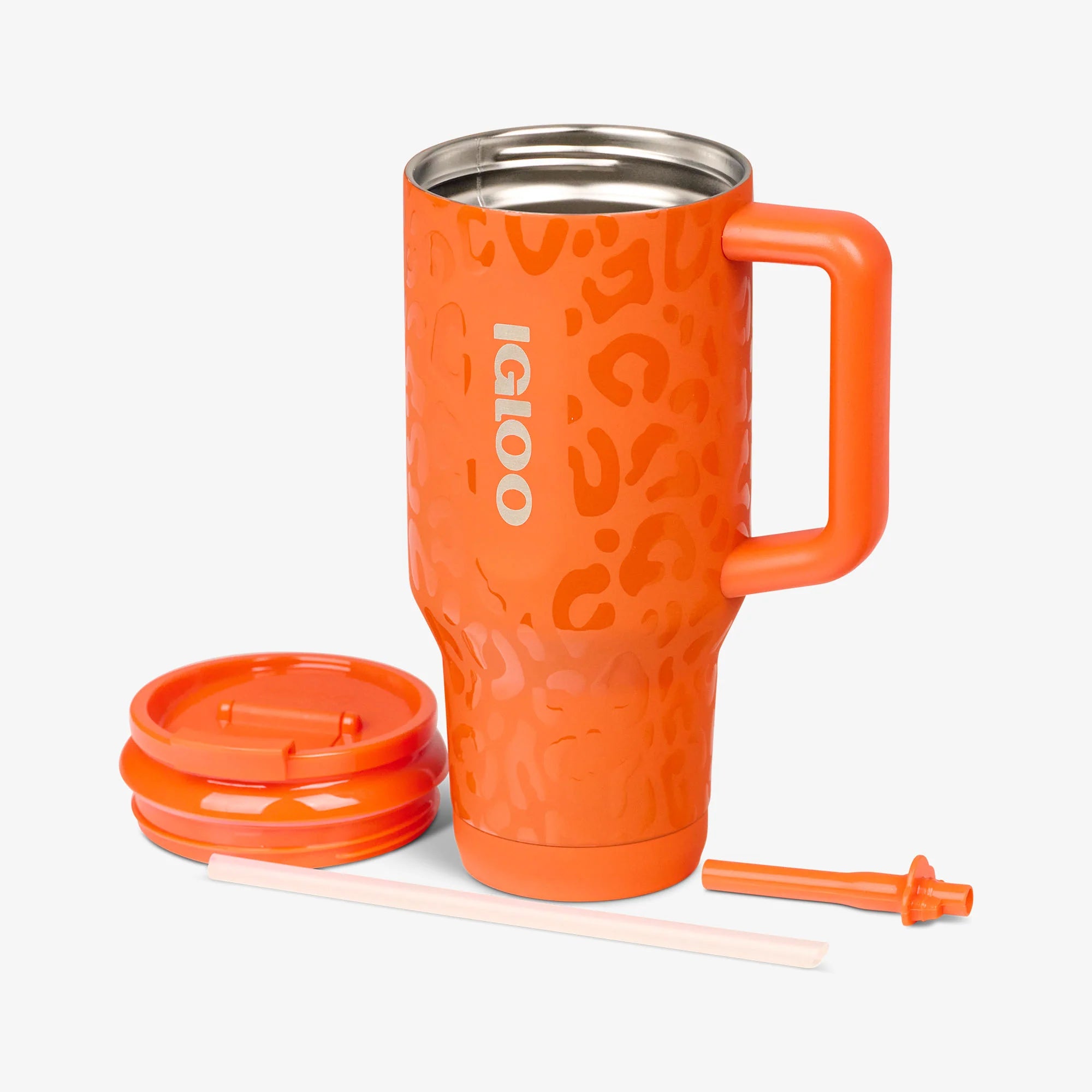 lgloo Outdoor ColdMax NFL 32 Oz Leopard Flip n Sip Travel Mug - Image 59
