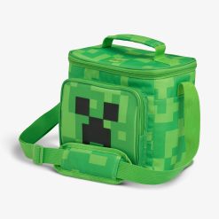 Alternative view of lgloo Outdoor ColdMax Minecraft Creeper Square Lunch Cooler Bag