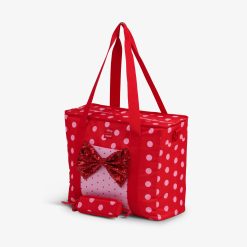 Alternative view of lgloo Outdoor ColdMax Disney Minnie Mouse Polka Dots Dual Compartment Tote Cooler Bag