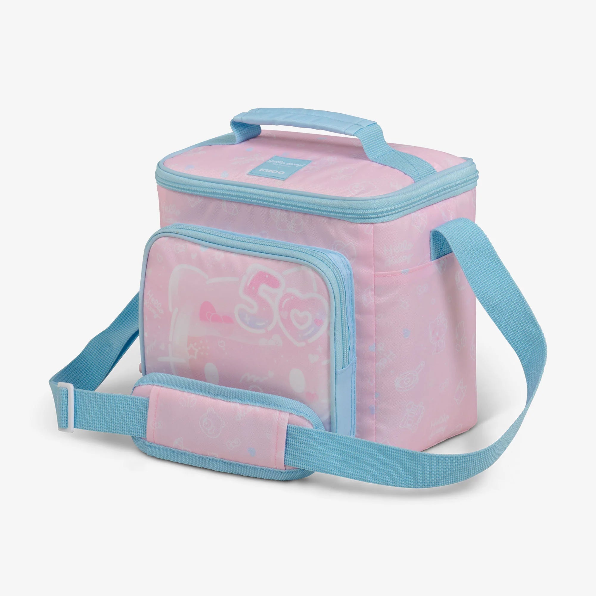 lgloo Outdoor ColdMax Hello Kitty 50th Anniversary Square Lunch Cooler Bag - Image 2