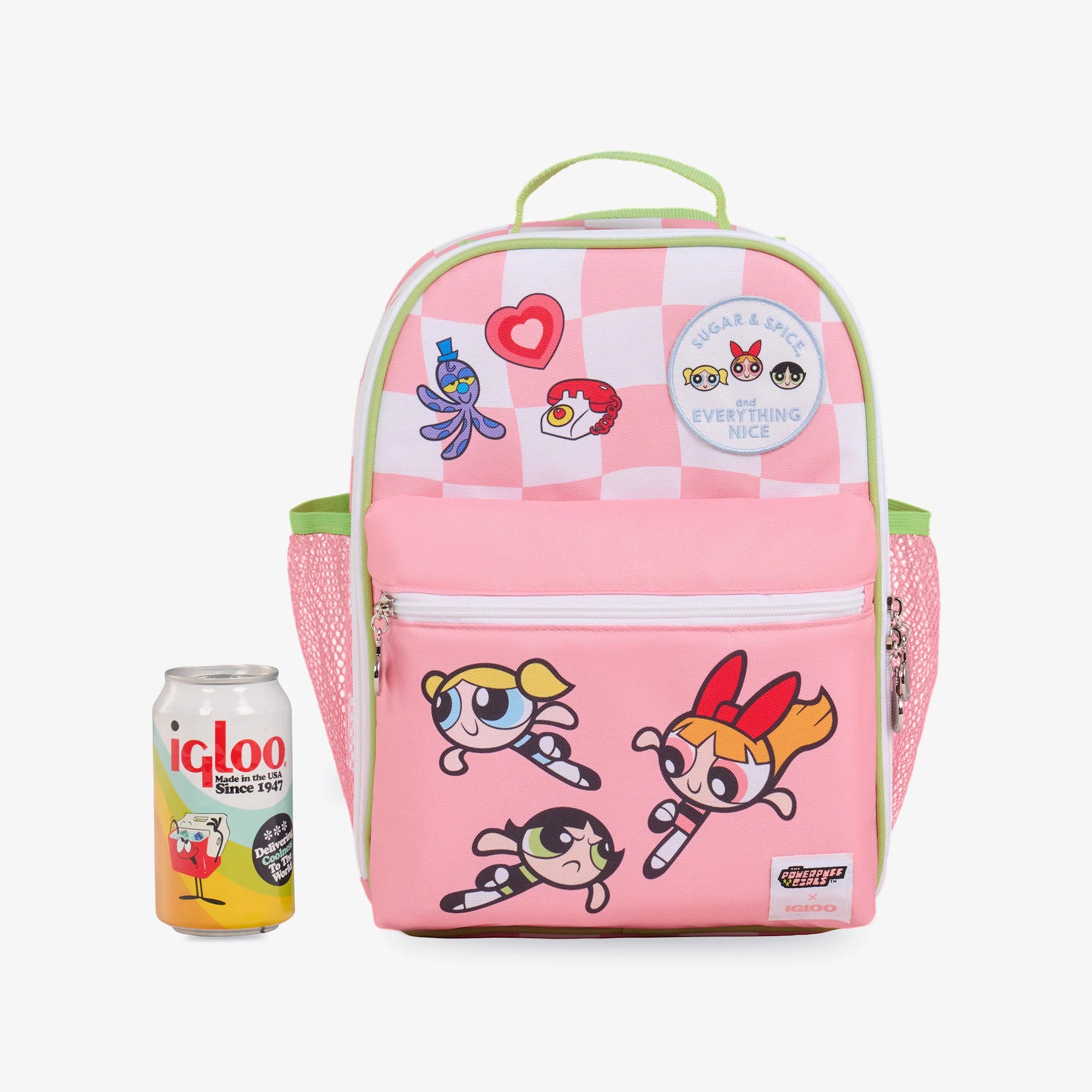 lgloo Outdoor ColdMax The Powerpuff Girls Mini Convertible Backpack Cooler - Image 7