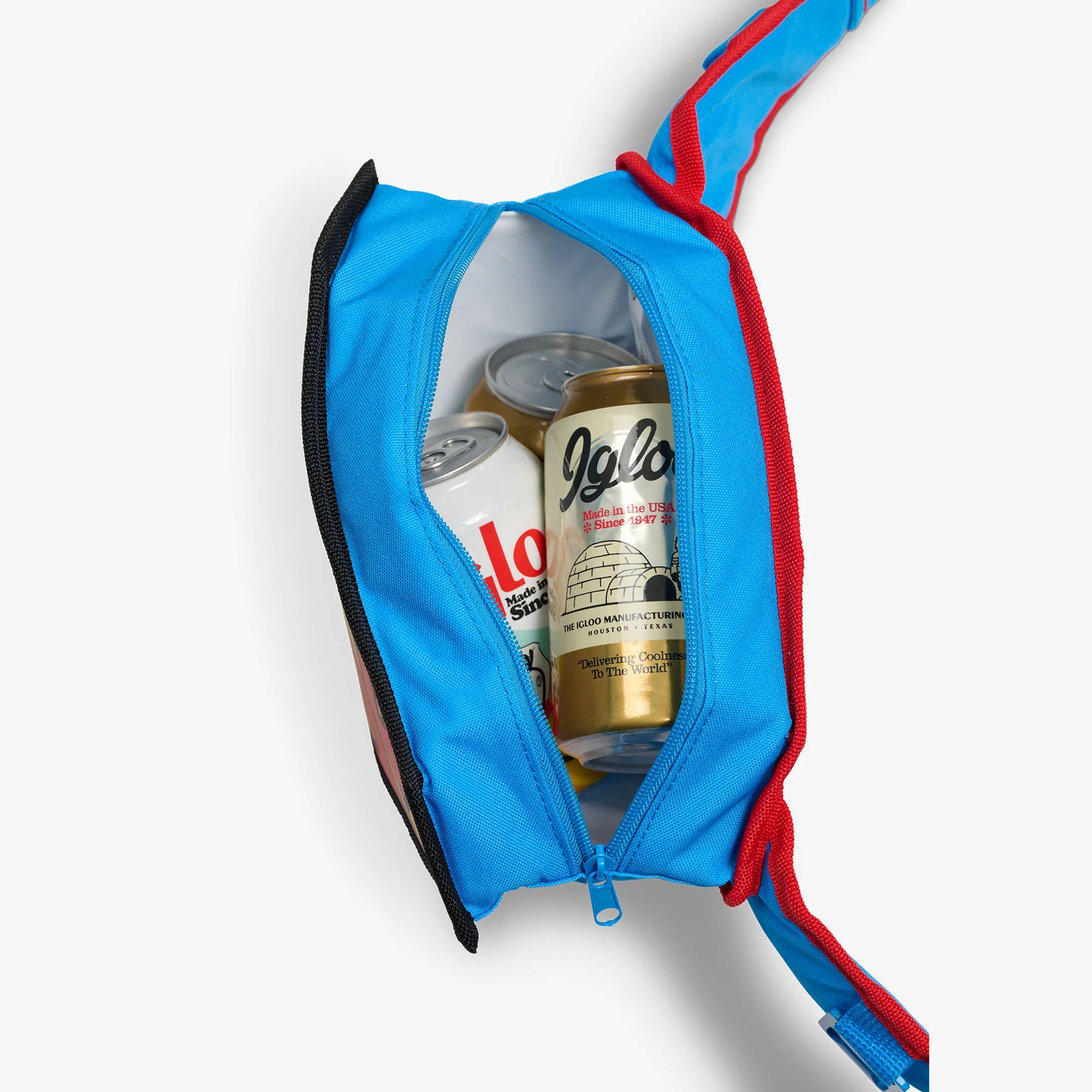 lgloo Outdoor ColdMax DC Super Heroes Superman Belt Fanny Pack Cooler - Image 3