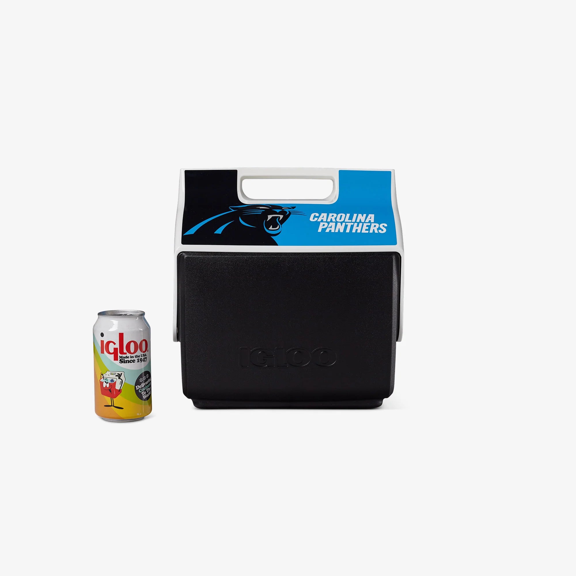 lgloo Outdoor ColdMax Carolina Panthers Little Playmate 7 Qt Cooler - Image 5