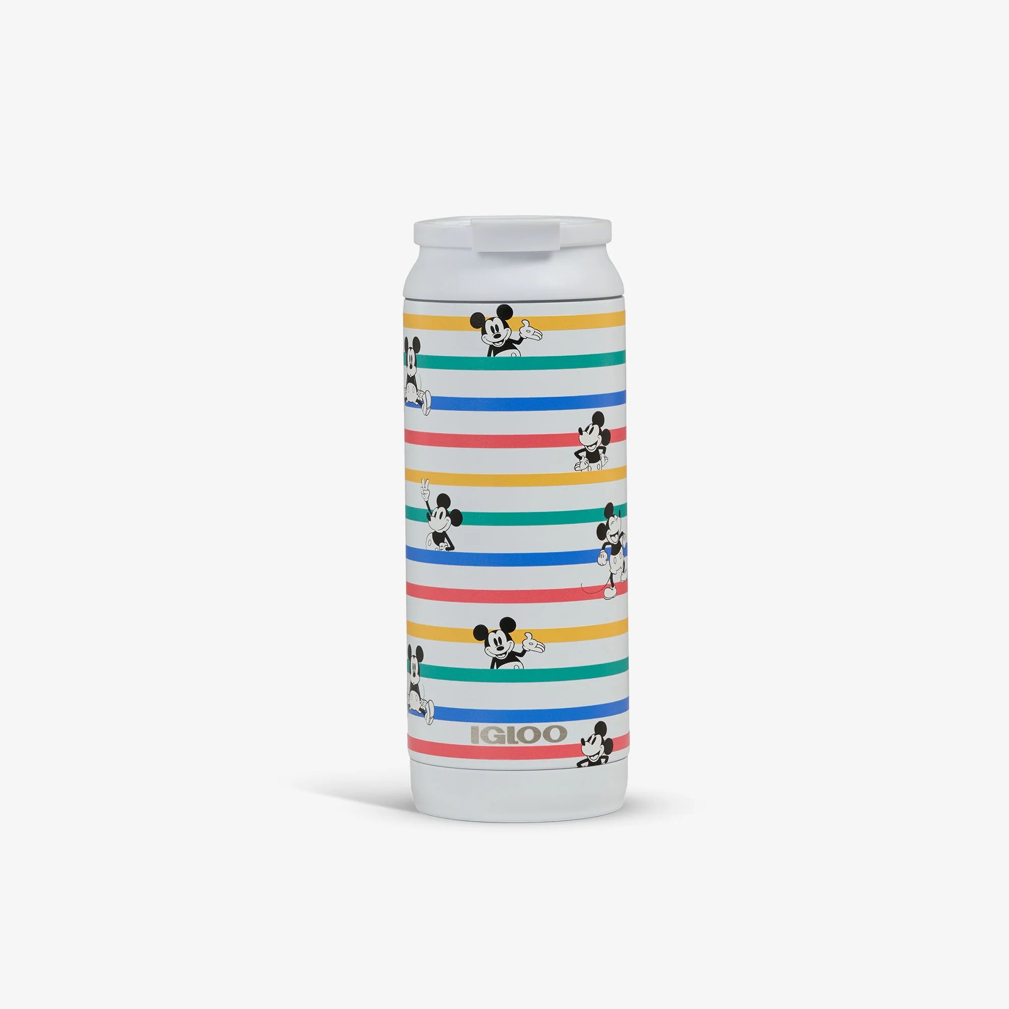 lgloo Outdoor ColdMax Disney Mickey Mouse Stripe 16 Oz Flip n Sip Tumbler