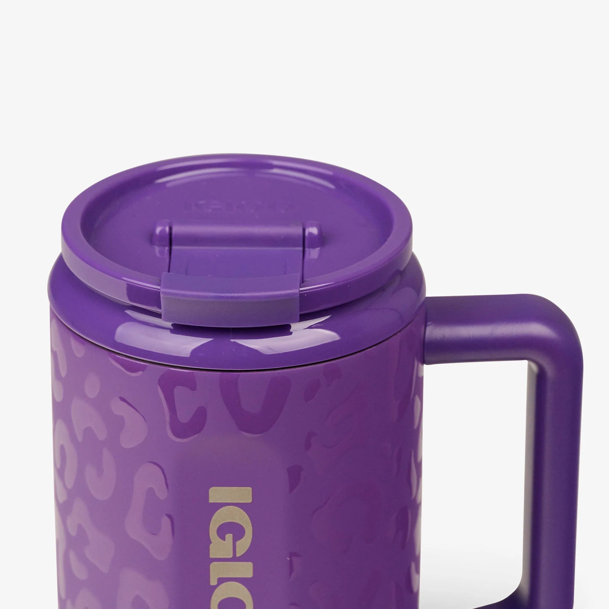 lgloo Outdoor ColdMax NFL 32 Oz Leopard Flip n Sip Travel Mug - Image 10