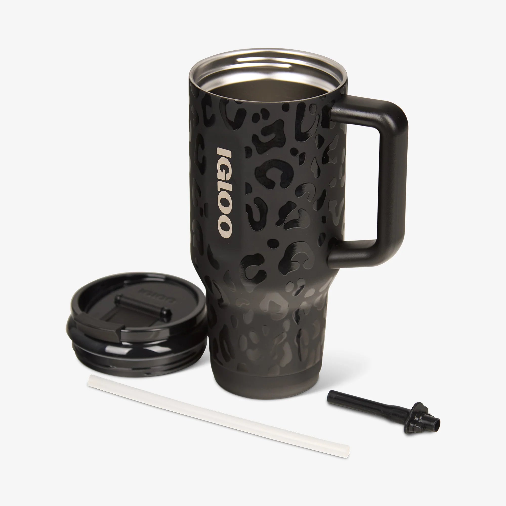 lgloo Outdoor ColdMax NFL 32 Oz Leopard Flip n Sip Travel Mug - Image 21