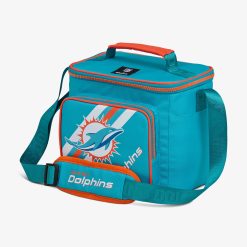 Alternative view of lgloo Outdoor ColdMax Miami Dolphins Square Lunch Cooler Bag