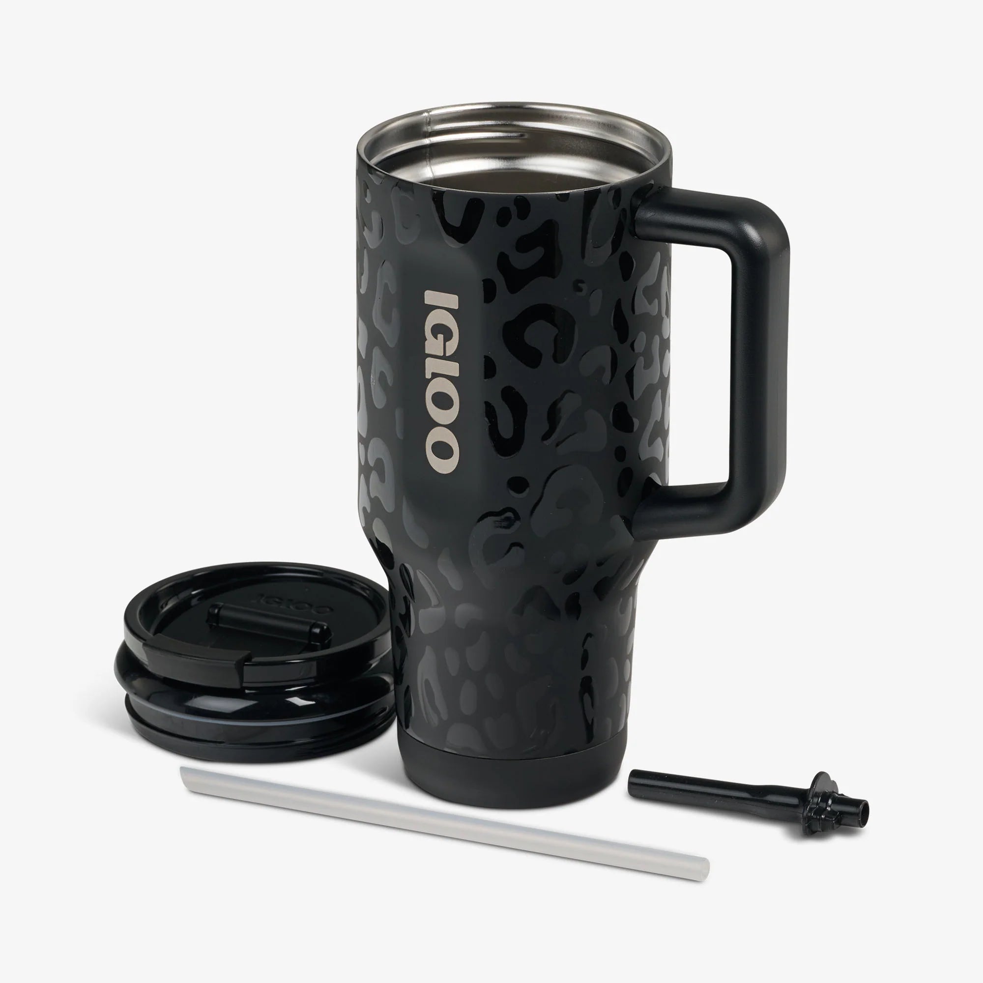 lgloo Outdoor ColdMax NFL 32 Oz Leopard Flip n Sip Travel Mug - Image 67