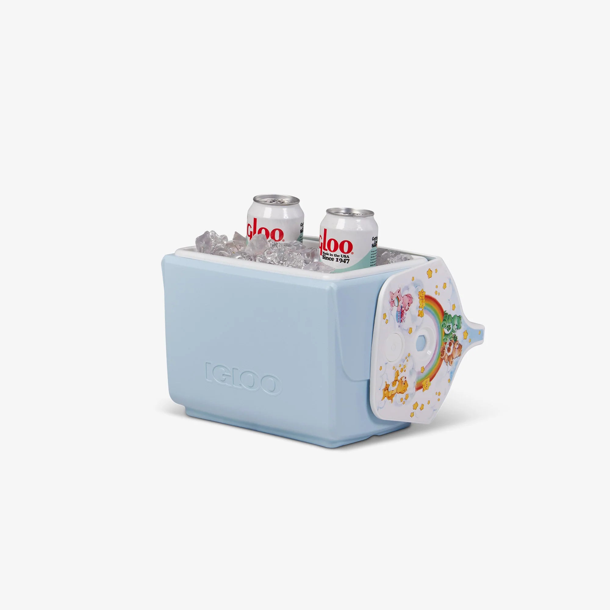 lgloo Outdoor ColdMax The Care Bears Clouds Little Playmate 7 Qt Cooler - Image 3