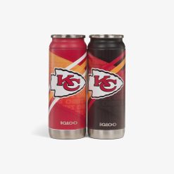 lgloo Outdoor ColdMax Kansas City Chiefs Home & Away 16 Oz Can 2-Pack