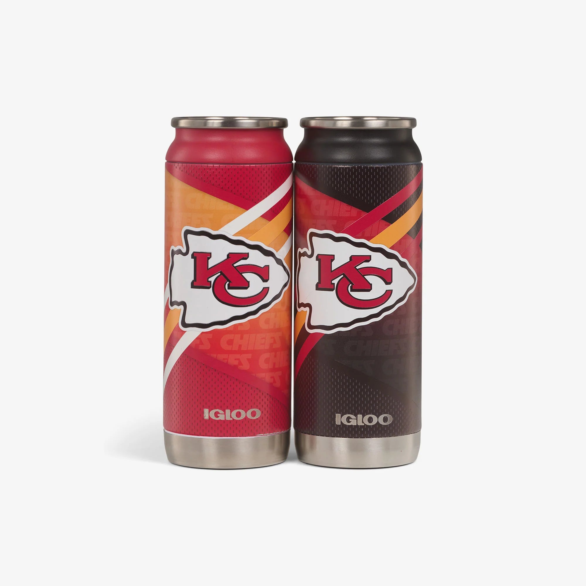 lgloo Outdoor ColdMax Kansas City Chiefs Home & Away 16 Oz Can 2-Pack